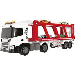Ігровий набір Techno Drive Автоперевізник SCANIA 4 машини світло звук 6414KS