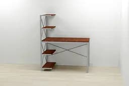 Комп'ютерний стіл Ferrum-decor Джек 75x140x70 Сірий ДСП Венге (FRD-105330)