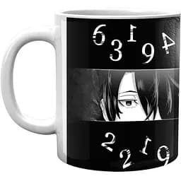 Кружка GeekLand The Promised Neverland Обещанный Неверленд Норман Эмма Рей Глаза и номера NV 02.452