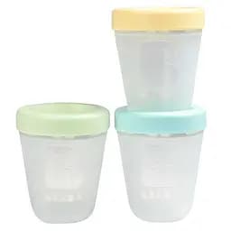 Уцінка. Набір силіконових контейнерів Beaba Babycook 200 мл 3 шт. (912779)