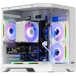 Корпус QUBE CRYSTAL ARGB White (CRYSTAL_GWNU3) Без БП - мініатюра 2