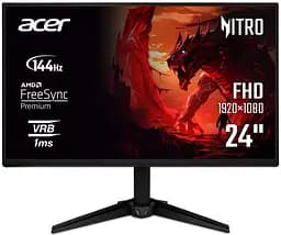 Монітор 23.8" Acer QG241YP6bmipx FHD IPS 144Hz (UM.QQ1EE.601)