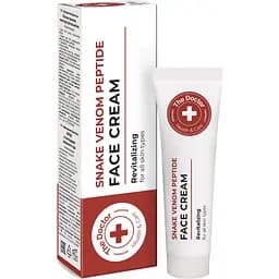 Крем для лица Домашний Доктор с пептидами змеиного яда омолаживающий 30 мл