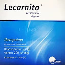 Дієтична добавка Лекарніта для покращення обмінних процесів 10 мл 10 флаконів