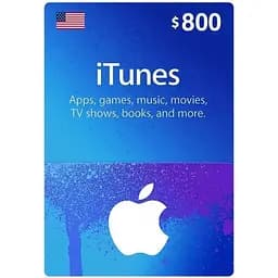 Подарункова карта iTunes / App Store Gift Card 800 usd US-регіон