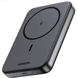 Зовнішній акумулятор Ugreen з бездротовою зарядкою магнітний 10000mAh Magnet 7.5W (25919) - мініатюра 2