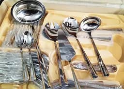 Набір столових приладів Bachmayer BM-7253 на 12 персон у подарунковій валізі 72 предмети - мініатюра 3