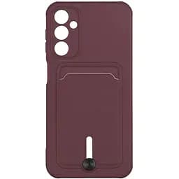 Чохол із кишенею для карт OtterBox Colorfull Pocket Card Samsung Galaxy A24 4G Maroon