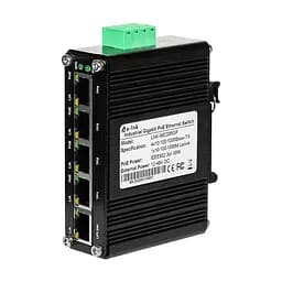 PoE-комутатор 5-портовий E-LINK LNK-IMC005GP з 4 портами PoE (73-00151) - мініатюра 1