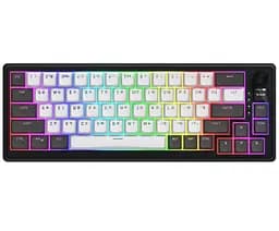 Клавиатура игровая механическая HATOR HTK-4160-RU Skyfall 65 PRO Wireless Aurum Vanila Silent Switch USB, 2,4 ГГц, BT 5.3