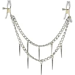 Зажимы для сосков Pipedream Fetish Fantasy Rock Hard Nipple Clamps серебристый