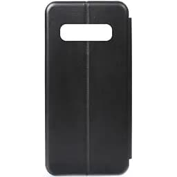 Чохол-книжка Toto Book Rounded Leather Case Samsung Galaxy S10+ Black