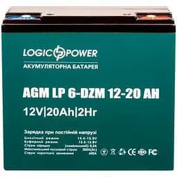 Акумуляторна батарея для ДБЖ LogicPower AGM 12 V / 20 А*ч (LP5438) - мініатюра 2