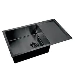 Кухонная мойка Mixxus MX7844-200x1.2-PVD-Black MX0561, Черный матовый