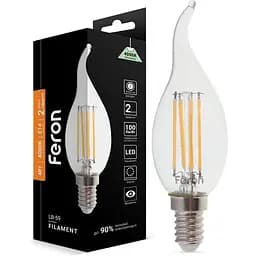 Светодиодная лампа Feron LB-59 CF37 230V 4W E14 4000K (1522)