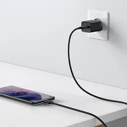 Мережевий зарядний пристрій Baseus Super Si Quick Charger 1 Type-C 25 W EU CCSP020101 Black - мініатюра 4