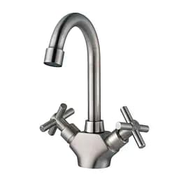 Змішувач для умивальника Globus Lux Dukat SD2-101 Нержавіюча сталь