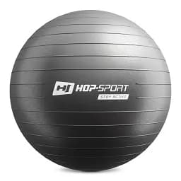 Фітбол Hop-Sport 75см чорний + насос 2020 - мініатюра 2