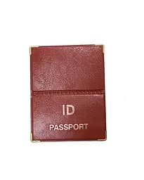 Обложка на ІD-паспорт кожзам Petek 128-Pa Tascom Коричневый