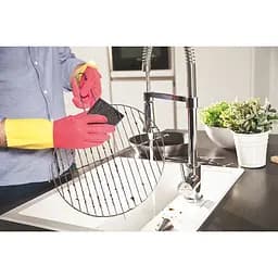 Губка-скребок Vileda Power Inox для стійких забруднень металева 2 шт (4023103172036) - мініатюра 3