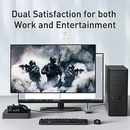HDXiaomi-разветвитель Baseus Matrix HDXiaomi Splitter 2-in-1 or 1-in-2 Space CAHUB-BC0G Grey - мініатюра 6