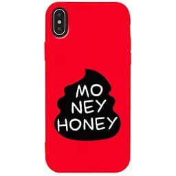 Чохол-накладка Toto Matt TPU 2 mm Print Case Apple iPhone XS Max #43 Moneyhoney Red