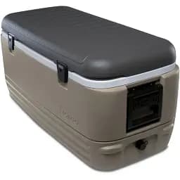 Ізотермічний контейнер Igloo Sportsman 120, 113 л бежево-сірий (50360) - мініатюра 2