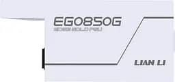 Блок живлення Lian Li EDGE850, 80 Plus Gold, White, EU Cord (G9P.EG0850G.W000.EU) - мініатюра 8