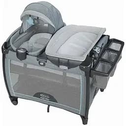 Манеж-ліжечко Graco Day2Dream Layne, сірий