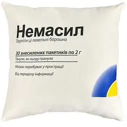 Подушка Strateg микровелюр Немасил 35х35 см молочный (61587)