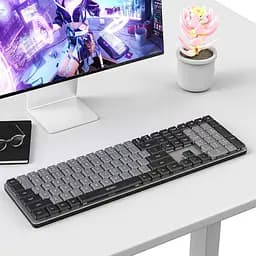 Бездротова клавіатура WIWU KB-01 Wired Keyboard for laptop Black - мініатюра 2