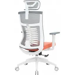 Офісне крісло OfficePro Balance OC550-W-DG-OR White/Dark Gray/Orange [148647] - мініатюра 4