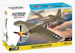 Конструктор детский самолет Mustang P-51B COBI 5869