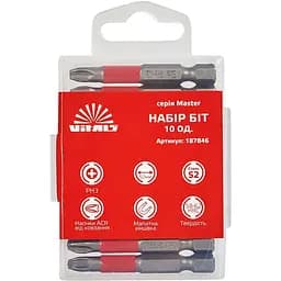Біти Vitals Master S2 PH3х50 мм 10 шт. (187846)