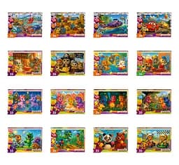 М'які пазли 35 елементів Danko Toys в асортименті - мініатюра 2