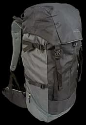 Легкий похідний туристичний рюкзак з дощовиком 45L Adventuridge Чорний - мініатюра 1