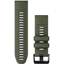 Ремінець Garmin QuickFit 26 Watch Bands Silicone - Moss/Graphite Silicone (010-13281-07)