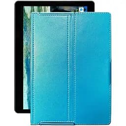 Чехол StatusCASE из экокожи для планшета MIXzo ME1030 4G Голубой