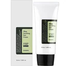 Сонцезахисний крем з алое СПФ 50+ 50 мл Cosrx Aloe Soothing Sun Cream SPF50+ PA+++