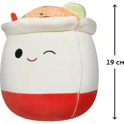 М'яка іграшка Squishmallows Локшина Дейлі 19 см (SQCR04126) - мініатюра 4