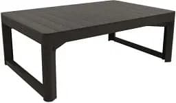 Стіл для саду Keter Lyon rattan table пластиковий сірий (8711245143446) - мініатюра 3
