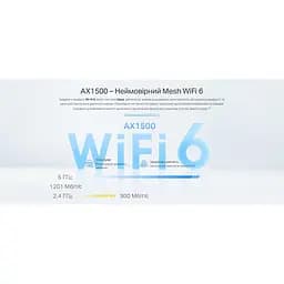 Домашня Mesh система TP-Link Deco X10-4G 1-pack 4G+ - мініатюра 6