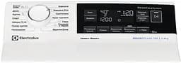 Пральна машина Electrolux вертикальна 6 кг 1300 A+++ 60 см дисплей пара інвертор білий - мініатюра 2