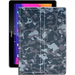 Чехол StatusCASE из экокожи для планшета Prestigio Muze 3231 4G Хаки-синий