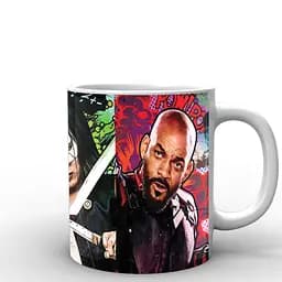 Кухоль GeekLand Загін Самогубців Suicide Squad Капітан Бумеранг, Катана, Вілл SS.02.037 330 мл білий