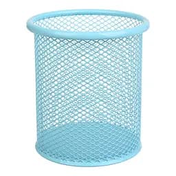 Підставка для ручок Buromax Pastel кругла металева блакитна (BM.6202-14)