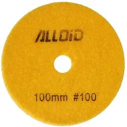 Круг алмазний Alloid Building Tools Combs шліфувальний на липучці 100 мм зерно 100 (DD-63378)