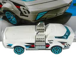 Базова машинка Hot Wheels HW Starting Grid Twin Dorado біла (5785) JJJ61-N521 - мініатюра 2