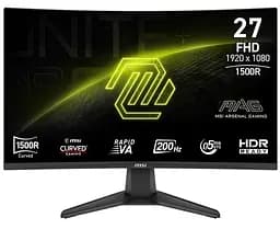 Монітор 27" MSI MAG 276CF-E20 Curved FHD VA 200Hz (9S6-3CE11M-032)