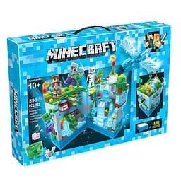 Конструктор Minecraft Водная крепость с LED-подсветкой на 898 деталей (6650)